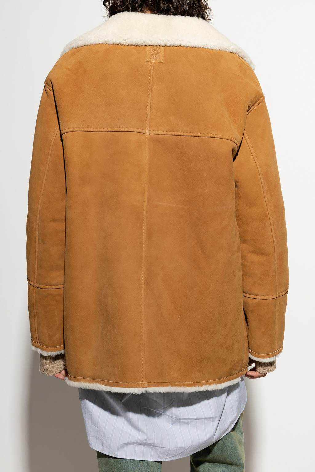 Loewe Shearling Jacket Mens Clothing Vitkac 